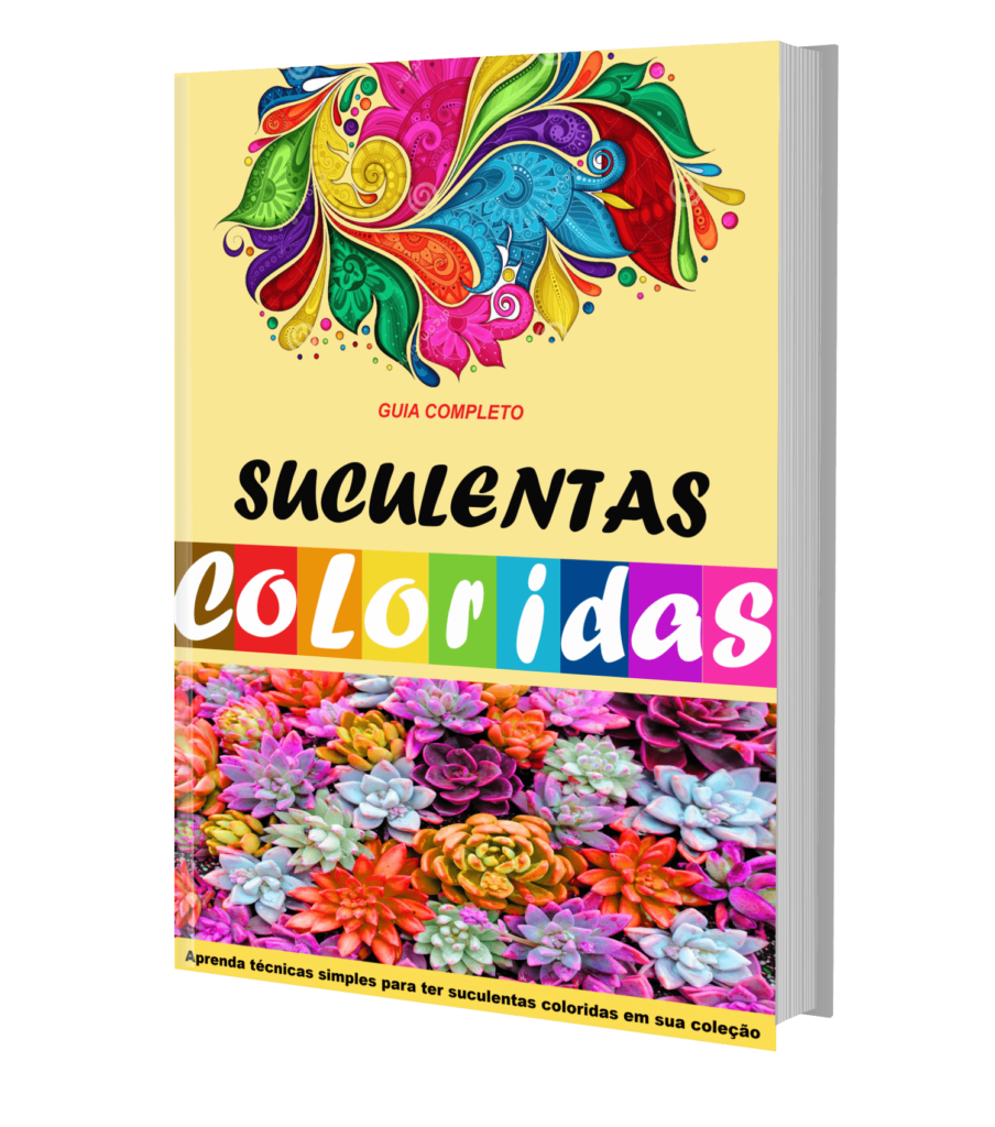 Manual de Colorir Suculentas em PDF