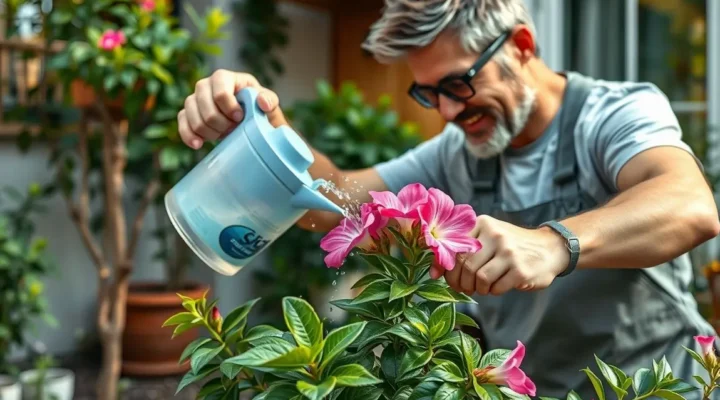 5 Soluções Naturais para Cuidar da Sua Rosa do Deserto e Ver Ela Florescer