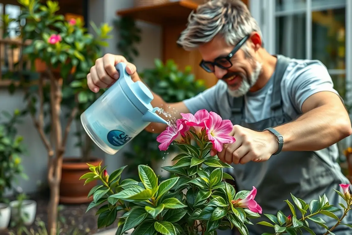 5 Soluções Naturais para Cuidar da Sua Rosa do Deserto e Ver Ela Florescer