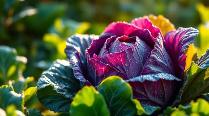 7 Benefícios do Repolho Roxo para Sua Saúde Natural e Jardim