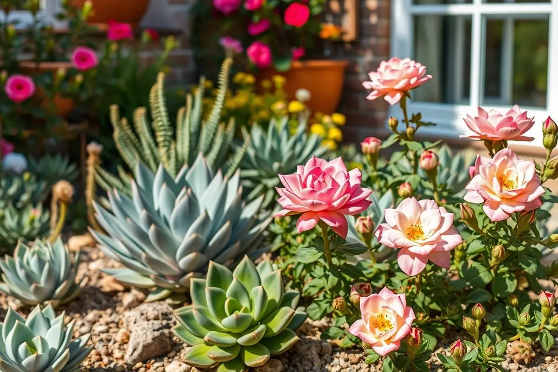 Plantas Comuns que Encantam: Segredos das Suculentas e Rosas do Deserto