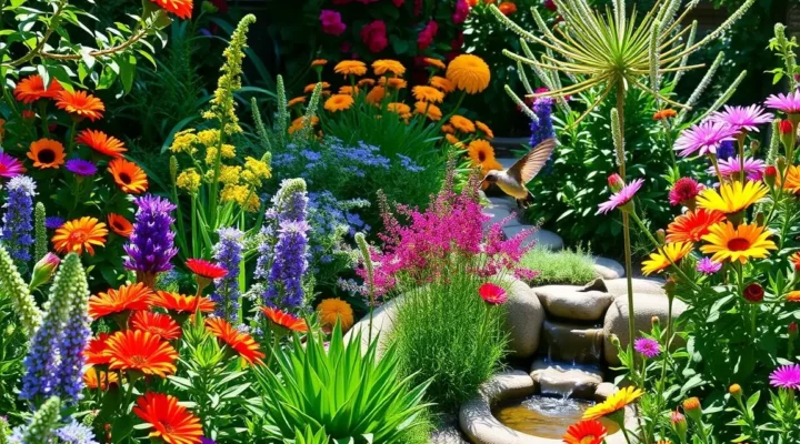 8 Flores que Atraem Beija-Flores e Transformam Seu Jardim