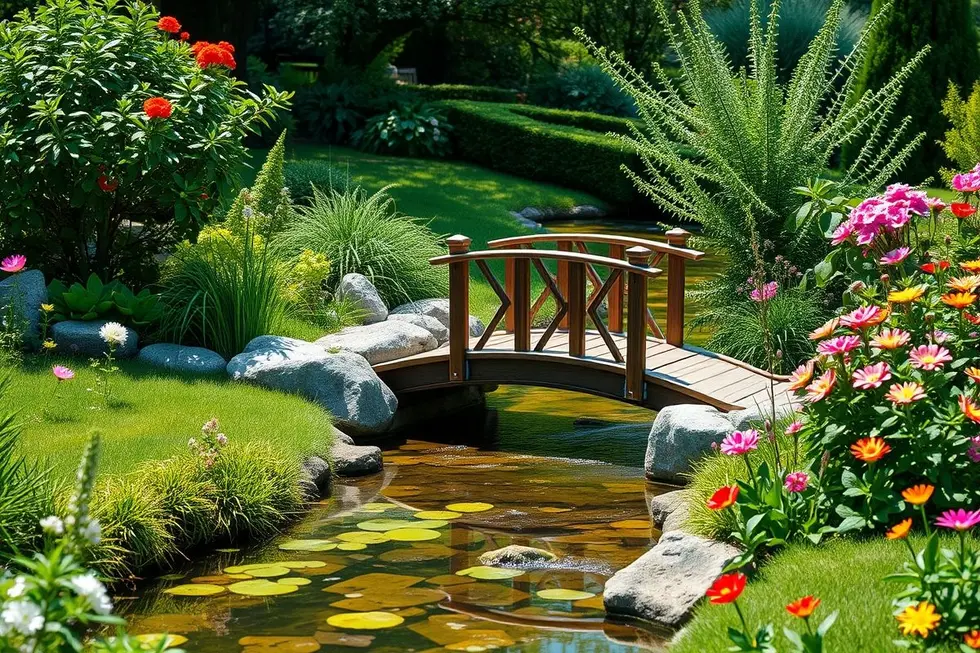 Por que Pontes Decorativas São o Toque Mágico que Seu Jardim Precisa?