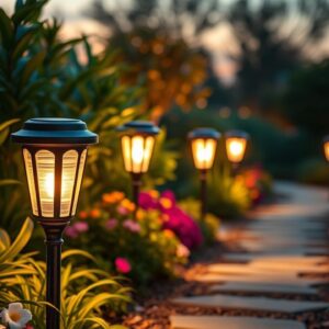 8 Melhores Luminárias Solares para Jardim em 2025