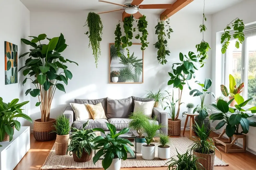 Como Decorar a Sala de Estar com Plantas: 5 Inspirações Simples