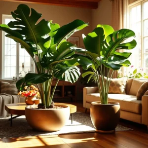 Monstera Deliciosa: Como Criar um Ponto Focal em Sua Sala