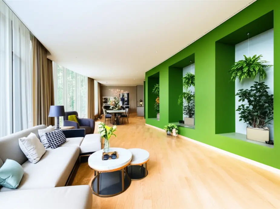 Ideias para Criar Nichos Verdes na Sala de Estar