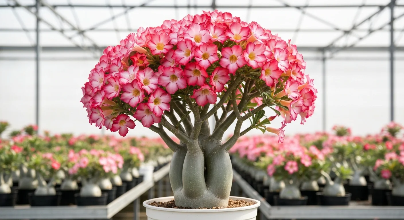 O Segredo dos Viveiros: Como Fazer Sua Rosa do Deserto Dar Flores o Ano Todo