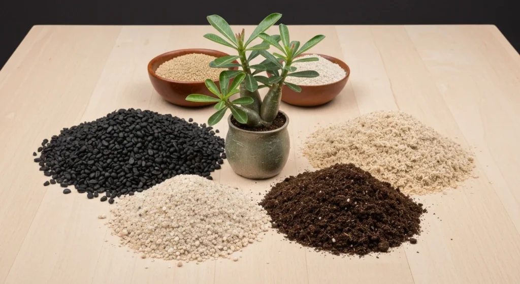 A Melhor Receita de Substrato Caseiro Para Rosa do Deserto (Testada)