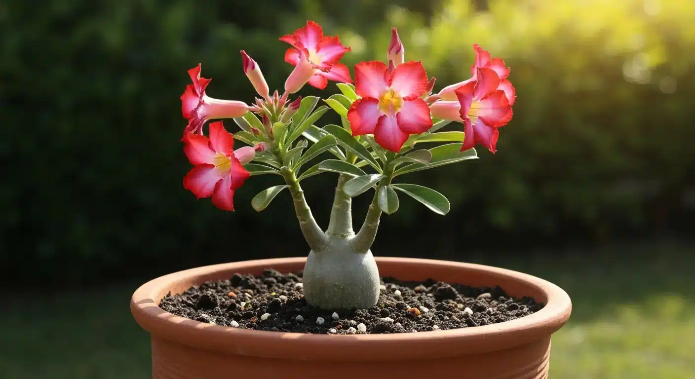 Carvão no Vaso da Adenium: O Segredo Simples para Flores Deslumbrantes e Raízes Saudáveis que Você Precisa Saber Agora