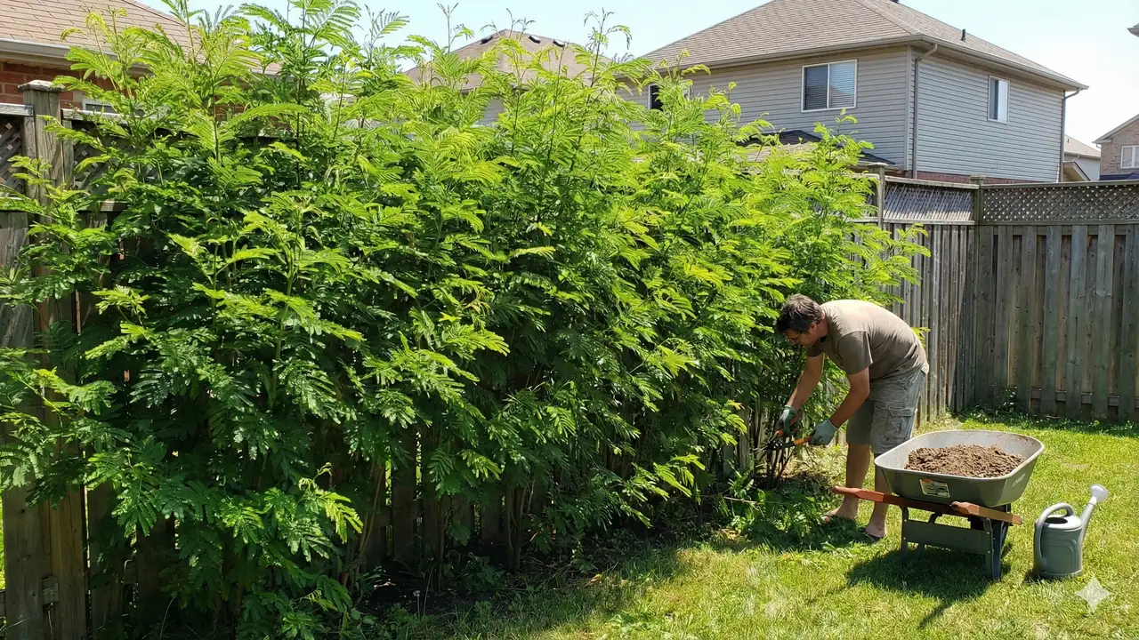 Sansão-do-Campo: A Árvore Milagrosa Que Cria Muros Verdes e Blindam Sua Casa em Tempo Recorde