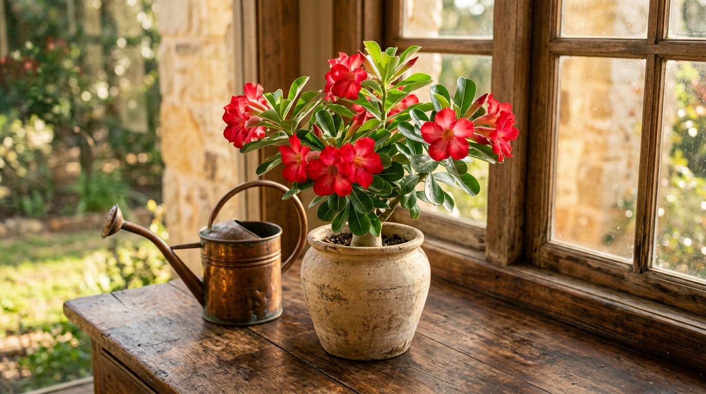 A Verdade Sobre Regar Rosas do Deserto Que Quase Ninguém Sabe
